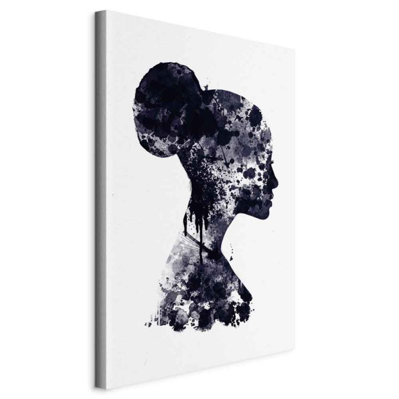 Obraz Artgeist Abstrakcyjny profil 80 x 120 cm płótno włoskie 1 szt