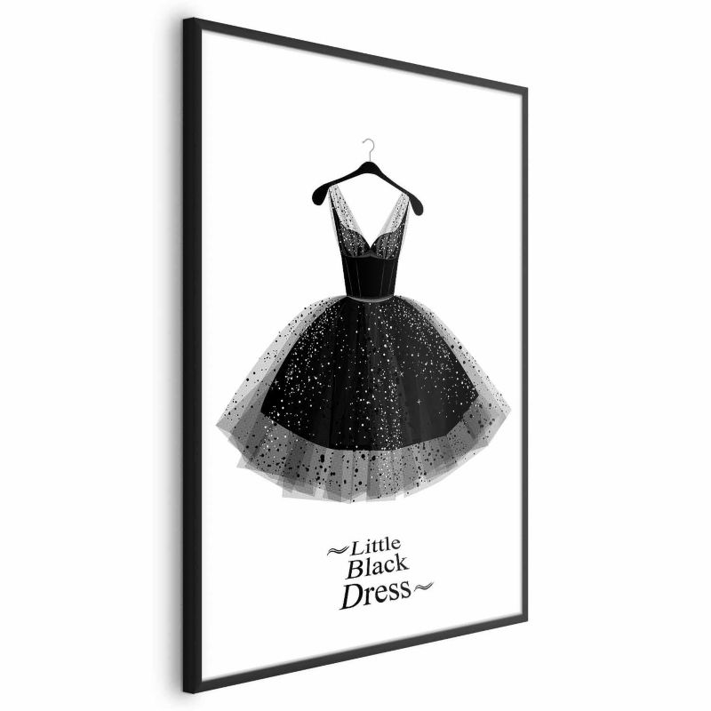 Plakat Artgeist Mała sukienka 60x90 cm z ramą czarną 1 szt