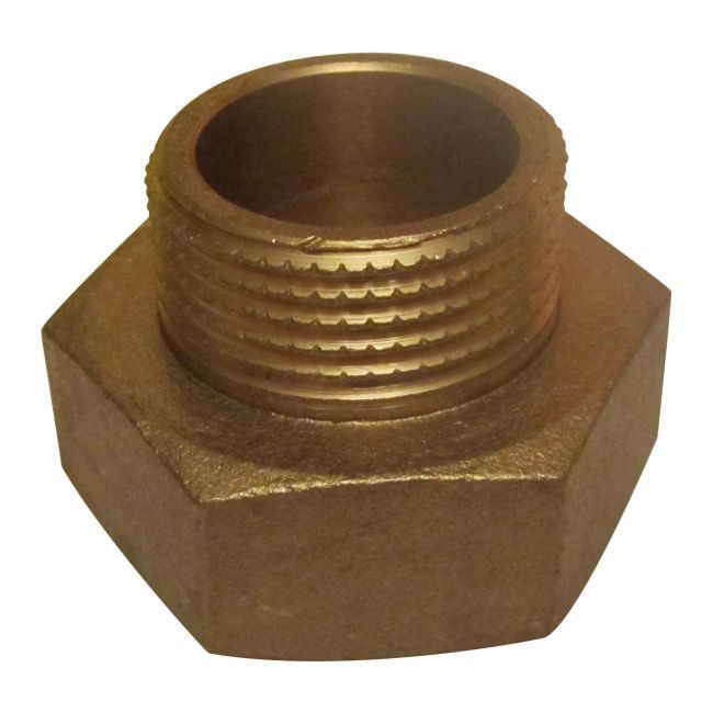 Przedłużka redukcyjna mosiądz 1" x 3/4"