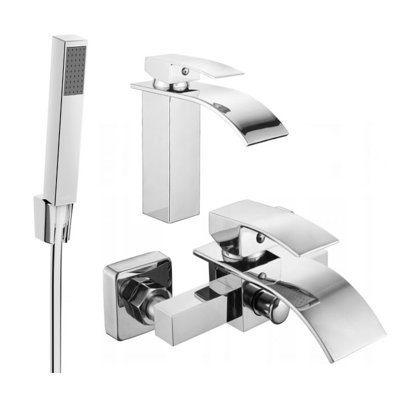 Zestaw wannowy Mexen Aries chrom 744803R77-00 1 szt.