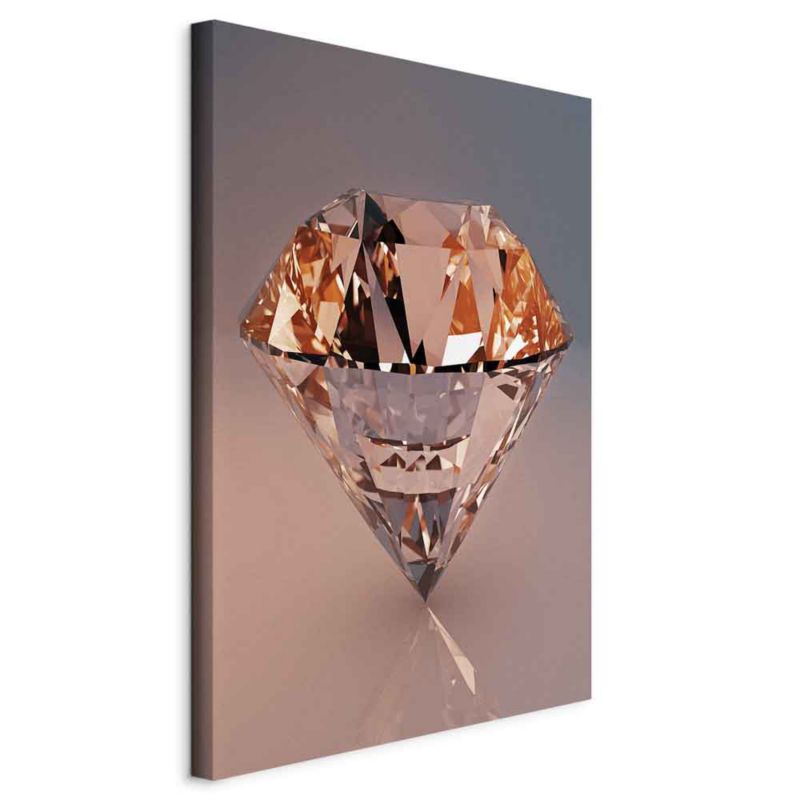 Obraz Artgeist Drogi diament 60 x 90 cm płótno włoskie 1 szt