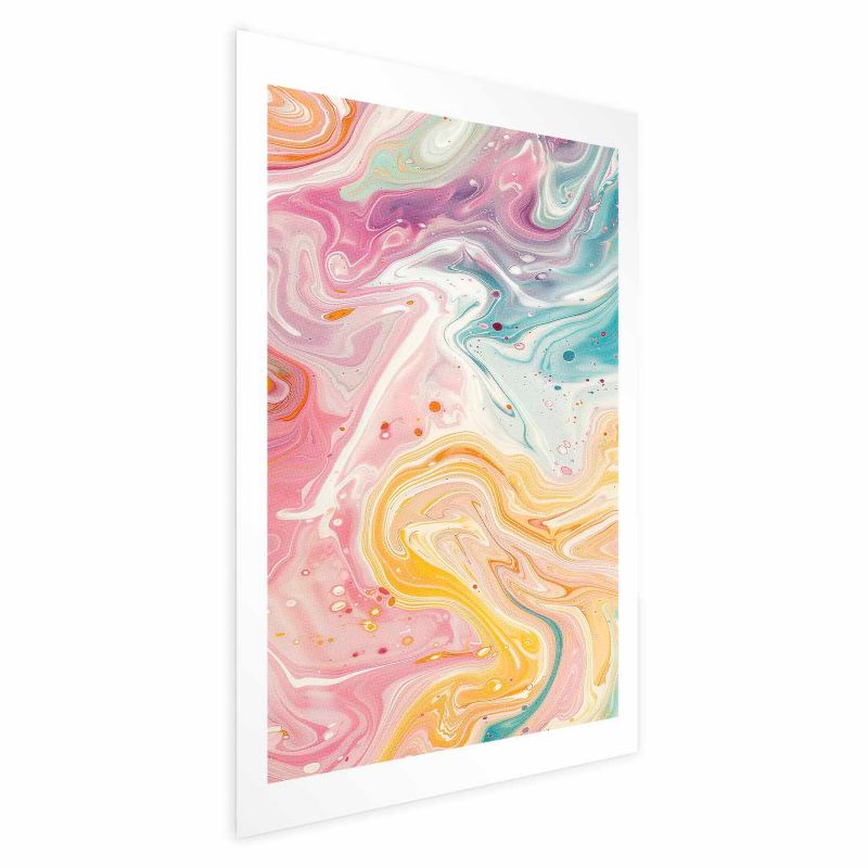 Plakat Artgeist Kolorowy Chaos 21x30 cm bez ramy 1 szt