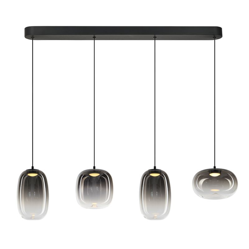Lampa wisząca Milagro Vaso LED 15W czarny 1 szt.