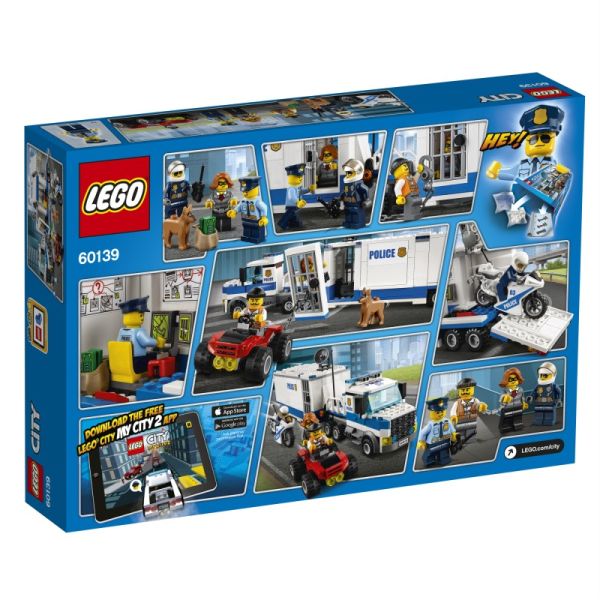 LEGO CITY MOBILNE CENTRUM DOWODZENIA 60139