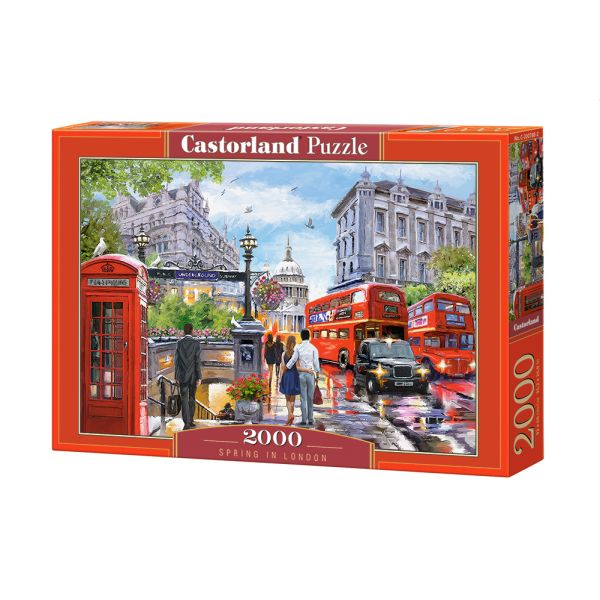 Castorland Puzzle 2000 el. C-200788-2 SPRING IN LONDON