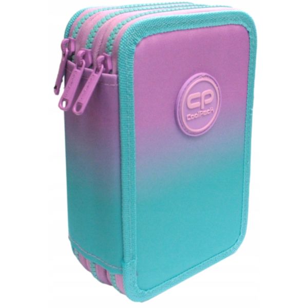 Coolpack Piórnik potrójny Jumper 3 z wyposażeniem Gradient Blue