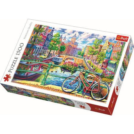 Puzzle 1500el. KANAŁ AMSTERDAMSKI