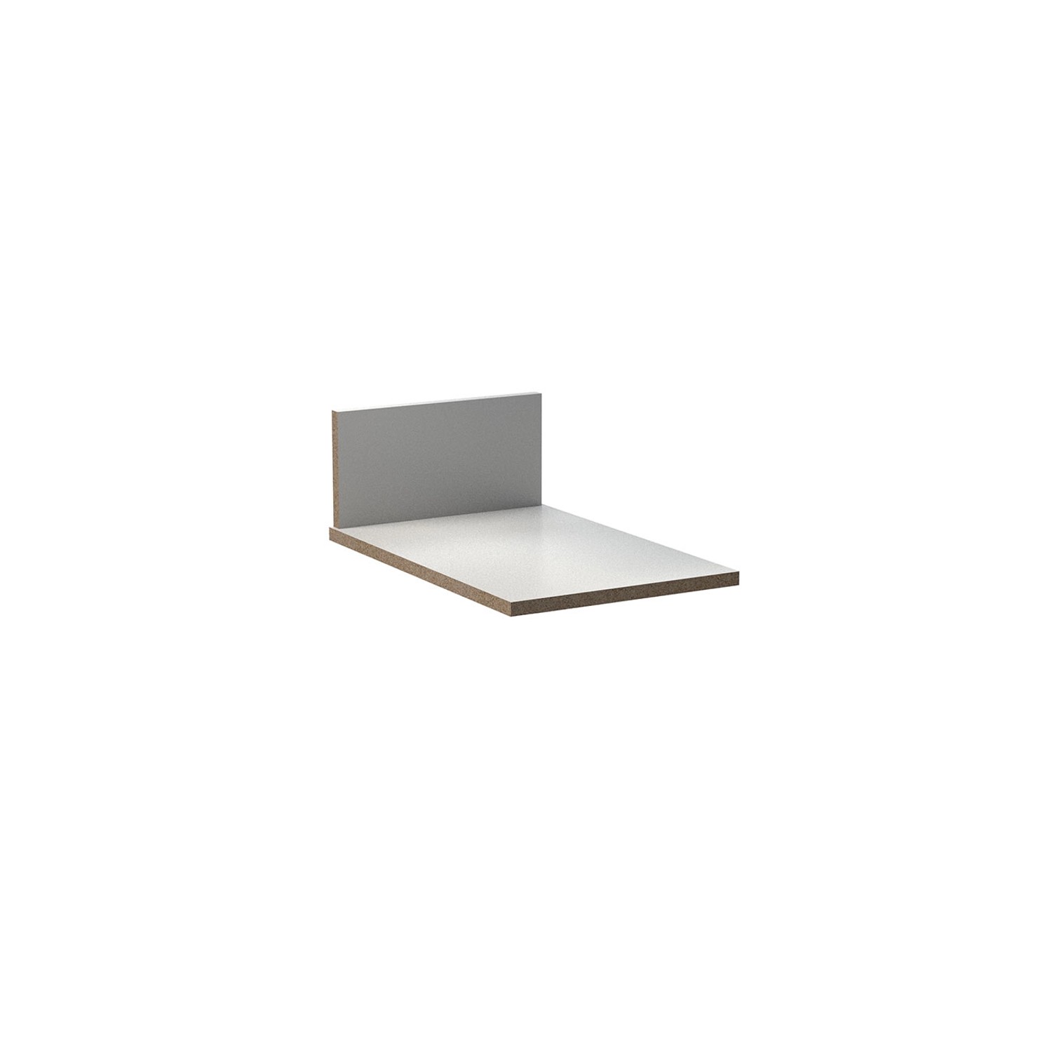 Komplet dno + tylnik do szuflady wysokiej 40 cm Star biały