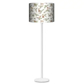 Lampa stojąca MAXI Forest Animals biel - kolor podstawy do wyboru FL - szary