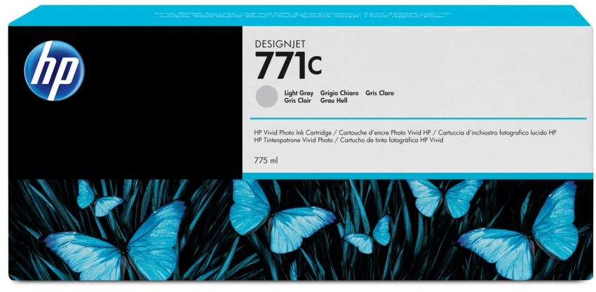 Tusz HP 771C (B6Y14A) 775ml, light grey (jasny szary)