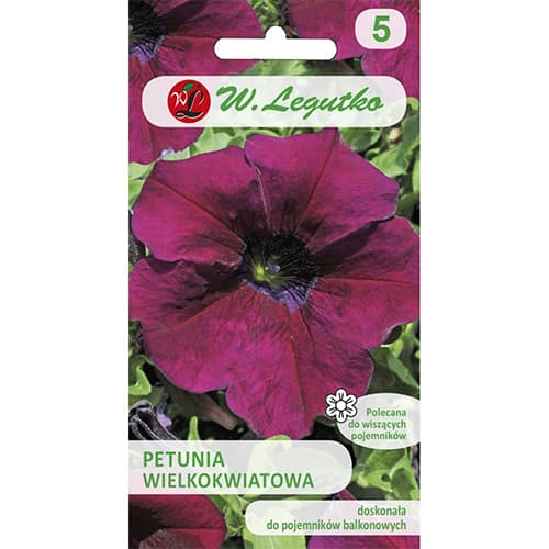 1 pac, Petunie grandiflora vișinie - Semințe: Mod de ambalare: 0.01 g