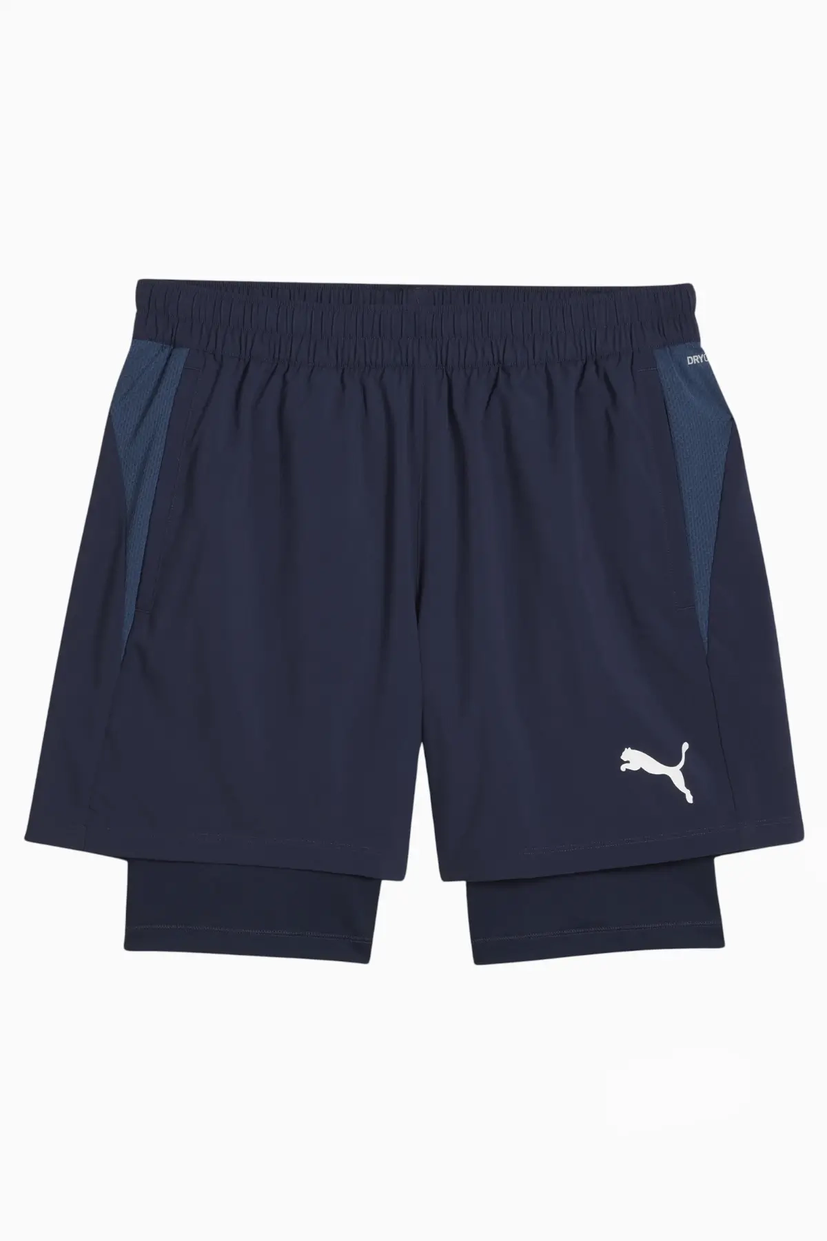 Spodenki Puma teamGOAL 2 in 1 - Granatowy