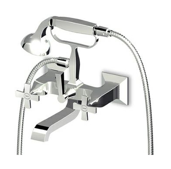 Zucchetti Bellagio bateria wannowo-prysznicowa ścienna chrom ZB1228