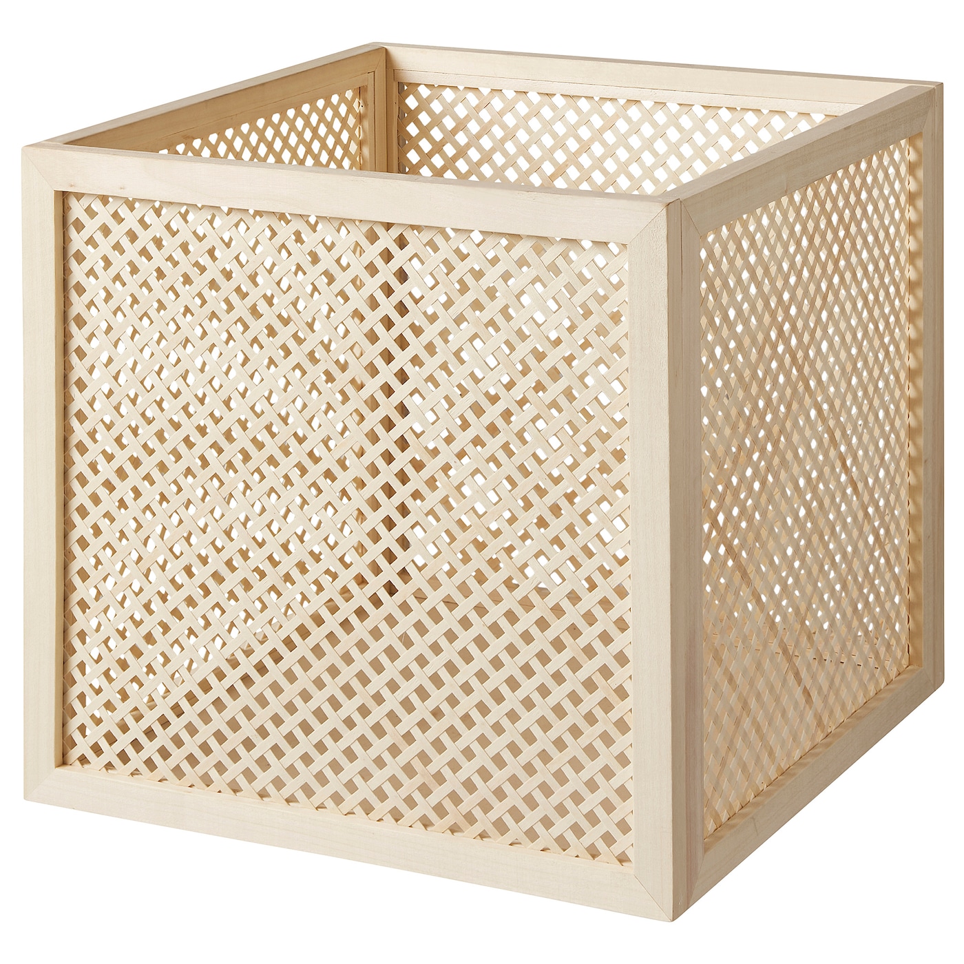 IKEA VÄLTNING pojemnik, naturalny, 33x33x31 cm