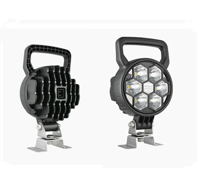 Lampa robocza LED 2000lm złącze AMP CRC3D.50236 Wesem