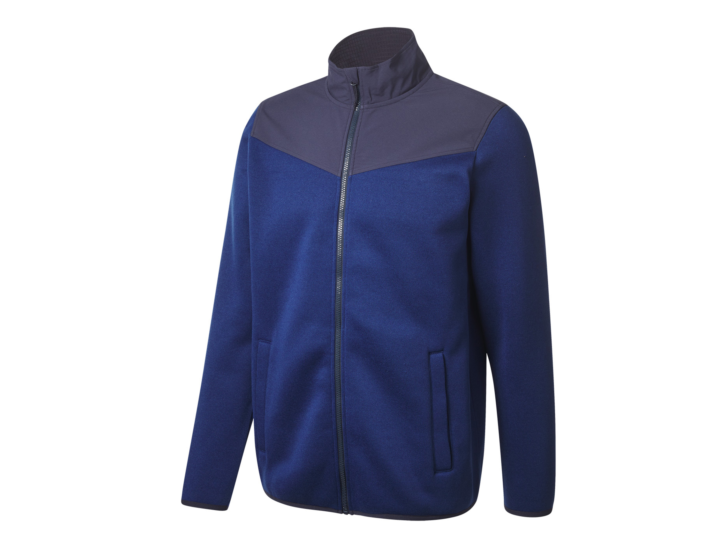 Crivit Bluza z polaru męska S 44-46, Niebieski