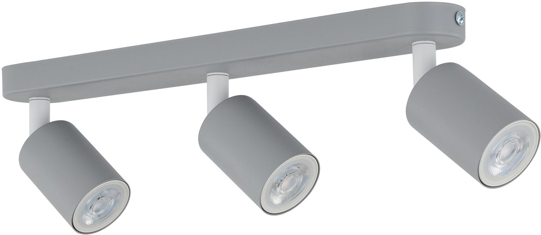 Darmowa Dostawa - Lampa podsufitowa 3x10 W szara TK Lighting Livia 10242