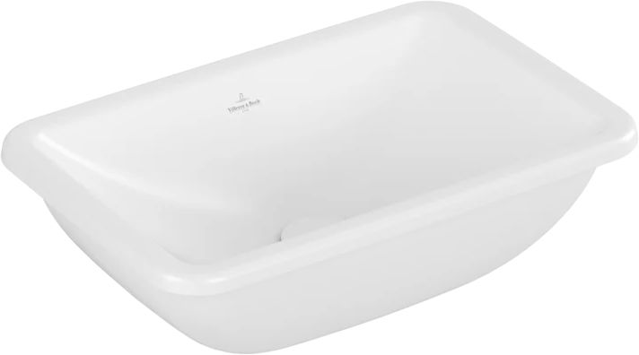 Darmowa Dostawa - Umywalka 45x28 cm prostokątna podblatowa biała Villeroy & Boch Loop & Friends 4A5600RW