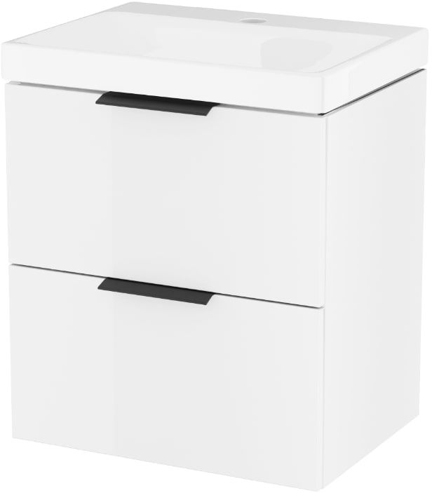 Darmowa Dostawa - Umywalka z szafką i uchwytami Excellent Blanko MLEX6317KPL490WHBL