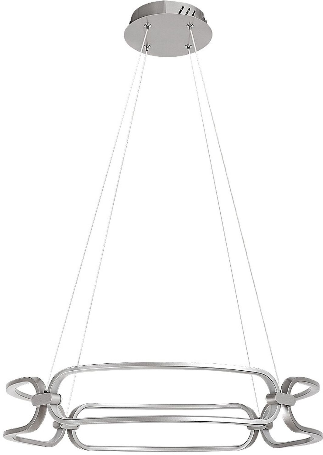 Darmowa Dostawa - Lampa wisząca 1x67 W satyna Rabalux Fringilla 72010