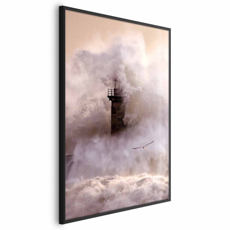 Plakat Artgeist Sztorm 40x60 cm z ramą czarną 1 szt