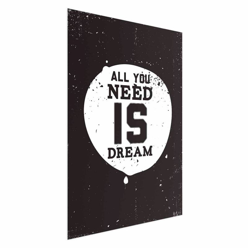 Plakat Artgeist All you need 60x90 cm bez ramy 1 szt
