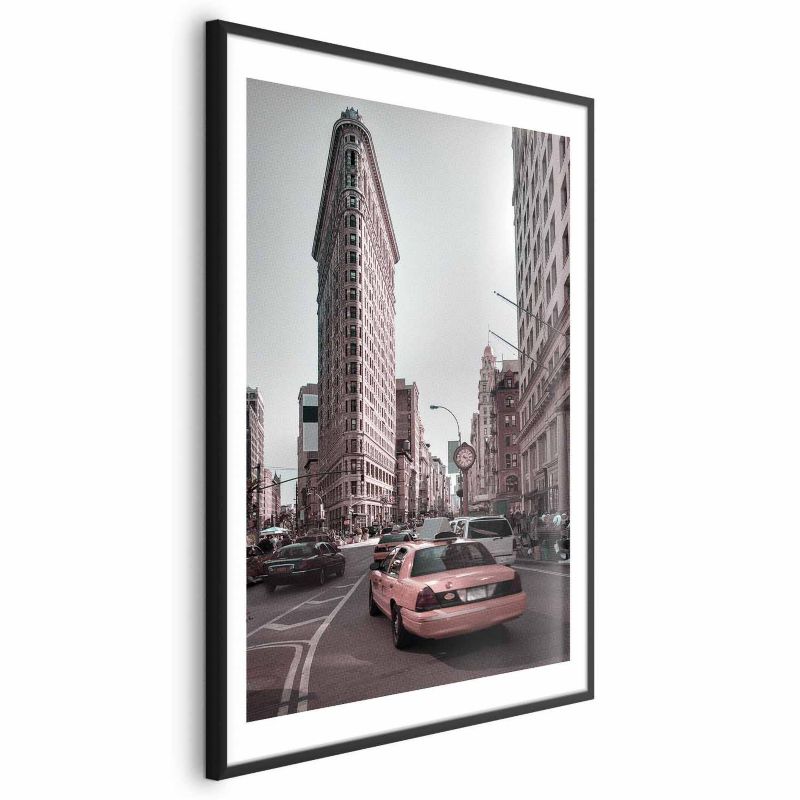 Plakat Artgeist Miejski ruch 40x60 cm z ramą czarną 1 szt