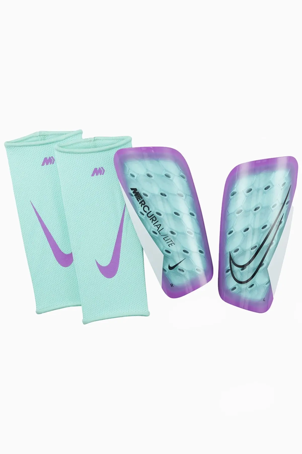 Ochraniacze Nike Mercurial Lite - Miętowy
