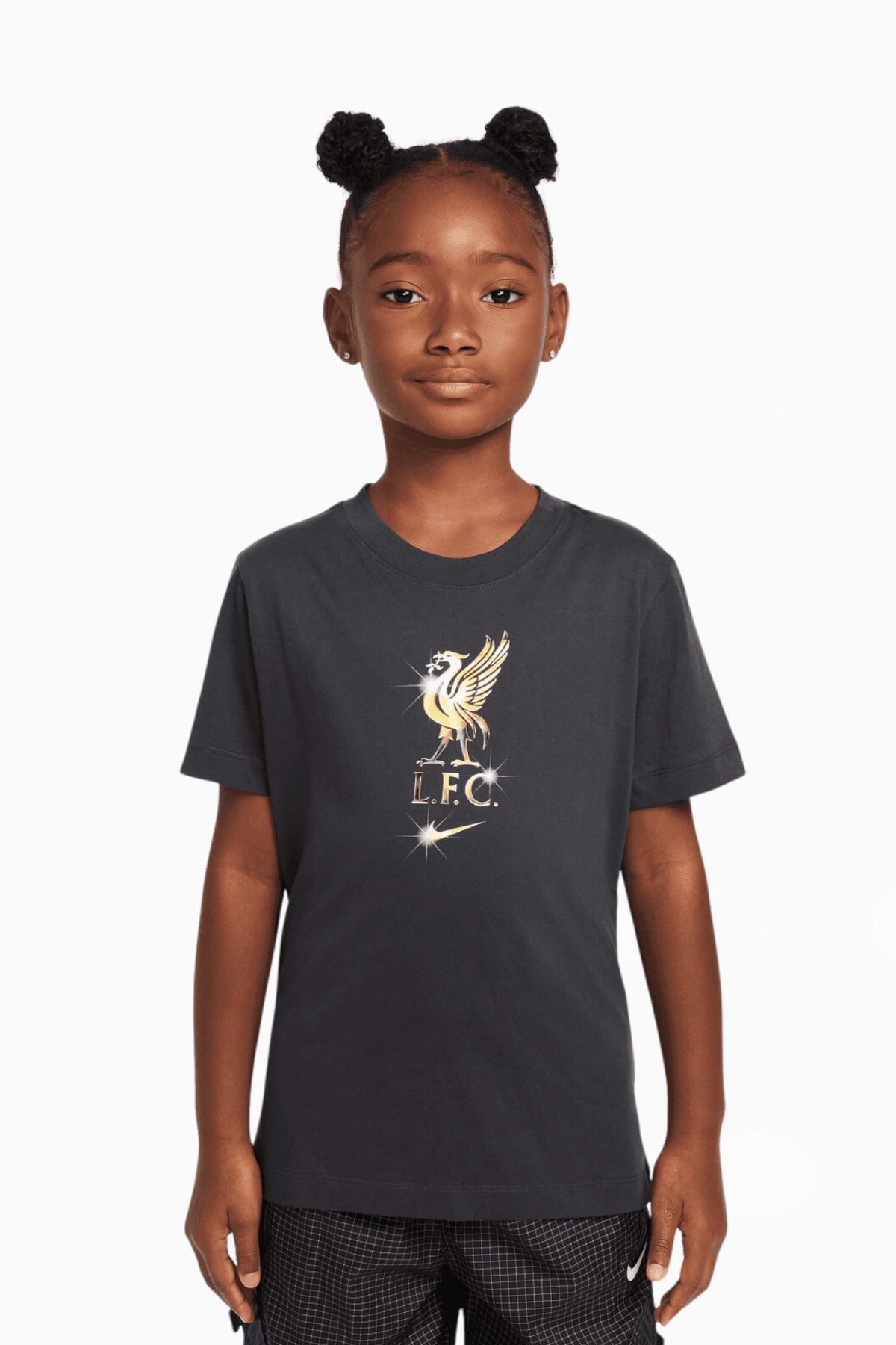 Koszulka Nike Liverpool FC 24/25 Tee Crest Junior - Szary
