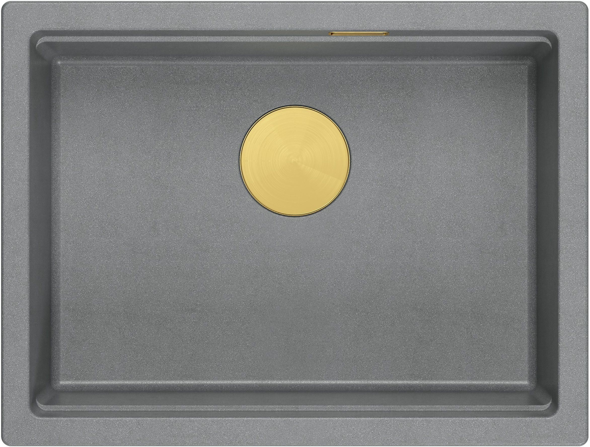 Quadron Logan zlewozmywak GraniteQ 56x45 cm szary HQJ6045U5_PVDG1_U