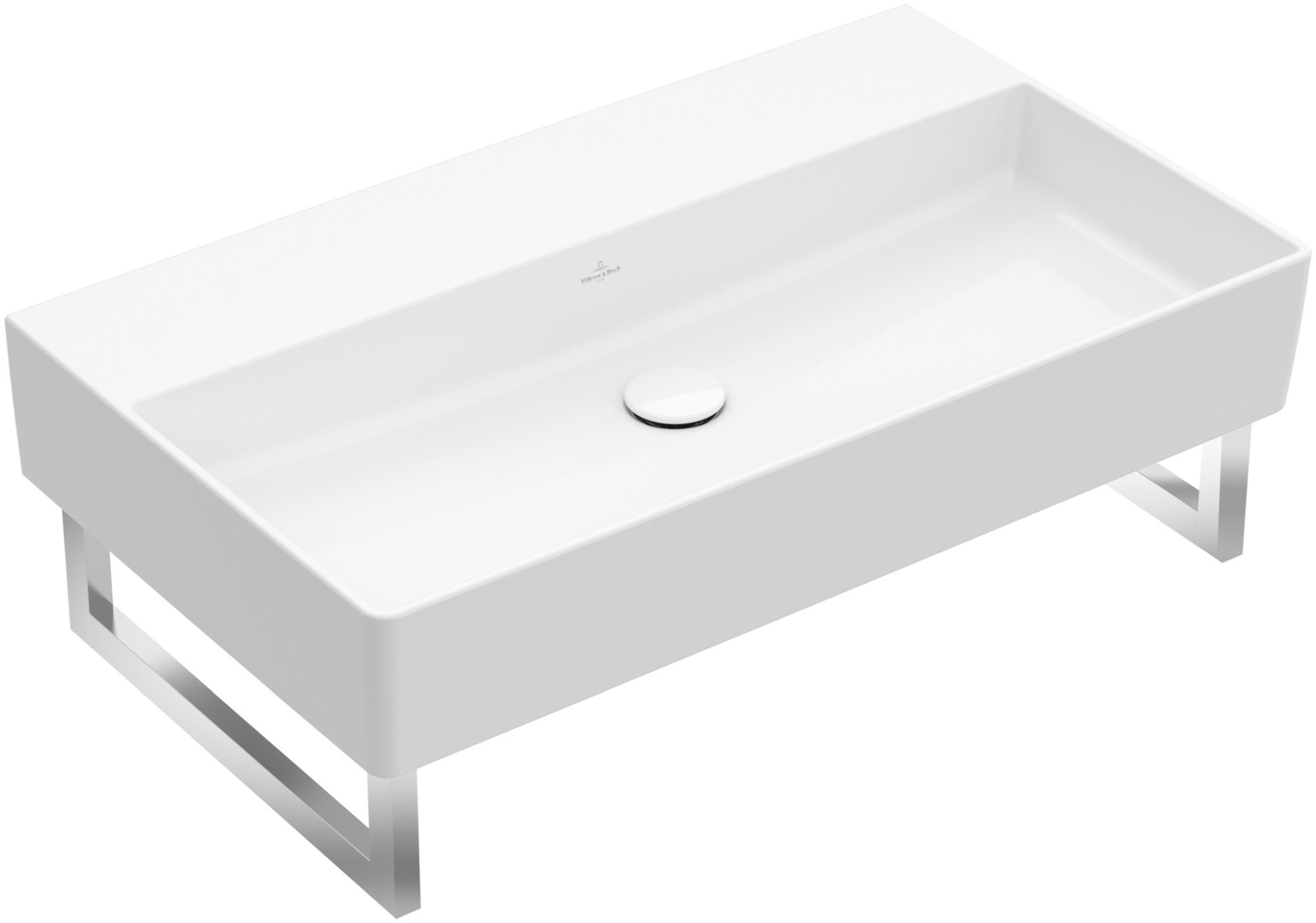Villeroy & Boch Memento 2.0 umywalka 80x47 cm ścienna prostokątna Weiss Alpin 4A228301