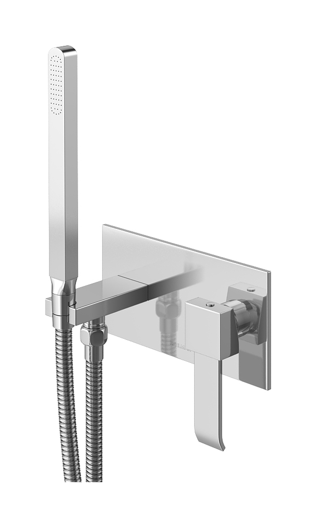 Kohlman Axis bateria bidetowa podtynkowa chrom QW138N