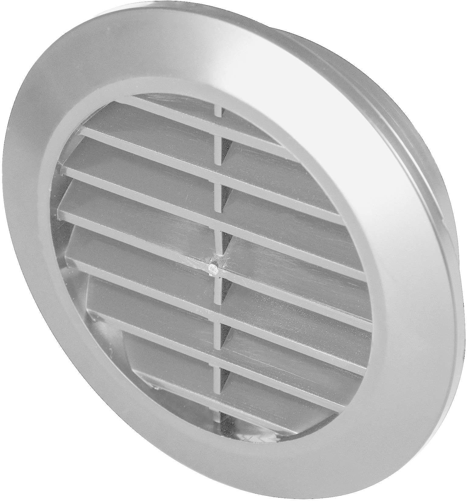 Awenta Mini-Awent kratka 80x80 mm srebrna T74SS