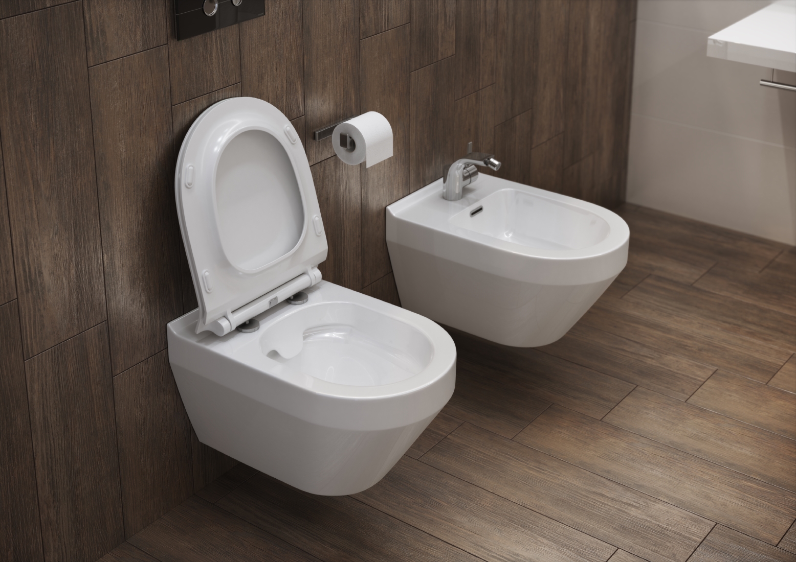 Cersanit Crea miska WC CleanOn wisząca biała K114-015-ECO