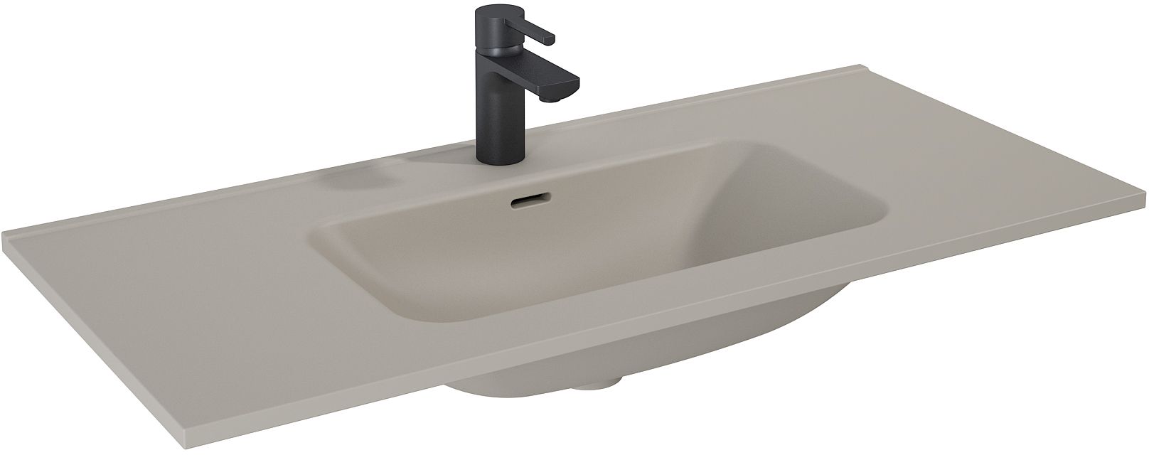 Elita Skappa umywalka 100,8x46 cm prostokątna meblowa fume matt RE041003067020