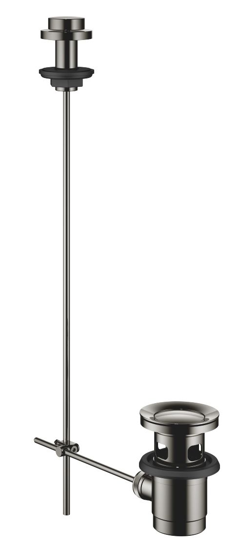 Dornbracht zestaw odpływowy umywalkowy z cięgnem ciemny chrom 10200970-19
