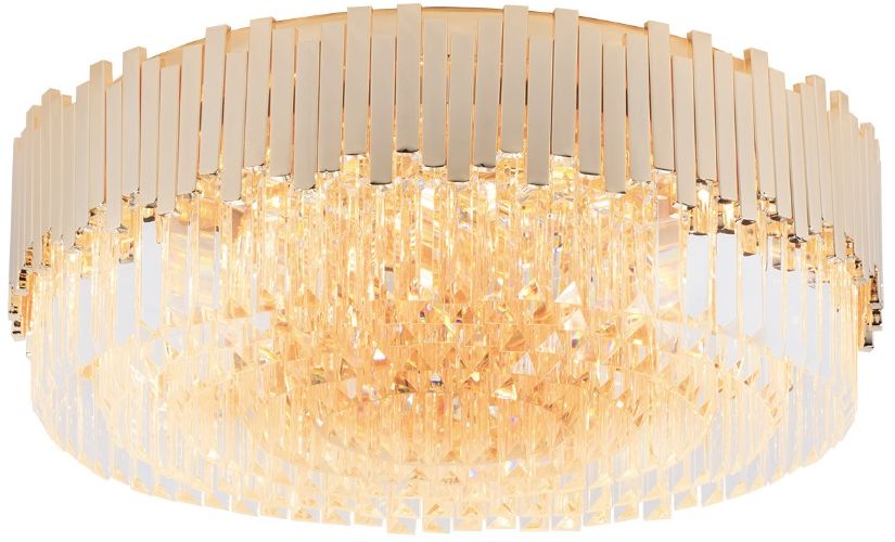 MaxLight Trend lampa podsufitowa 15x40W złota C0164