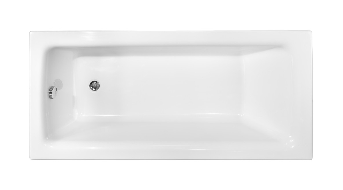 Besco Talia wanna prostokątna 130x70 cm biała #WAT-130-PK