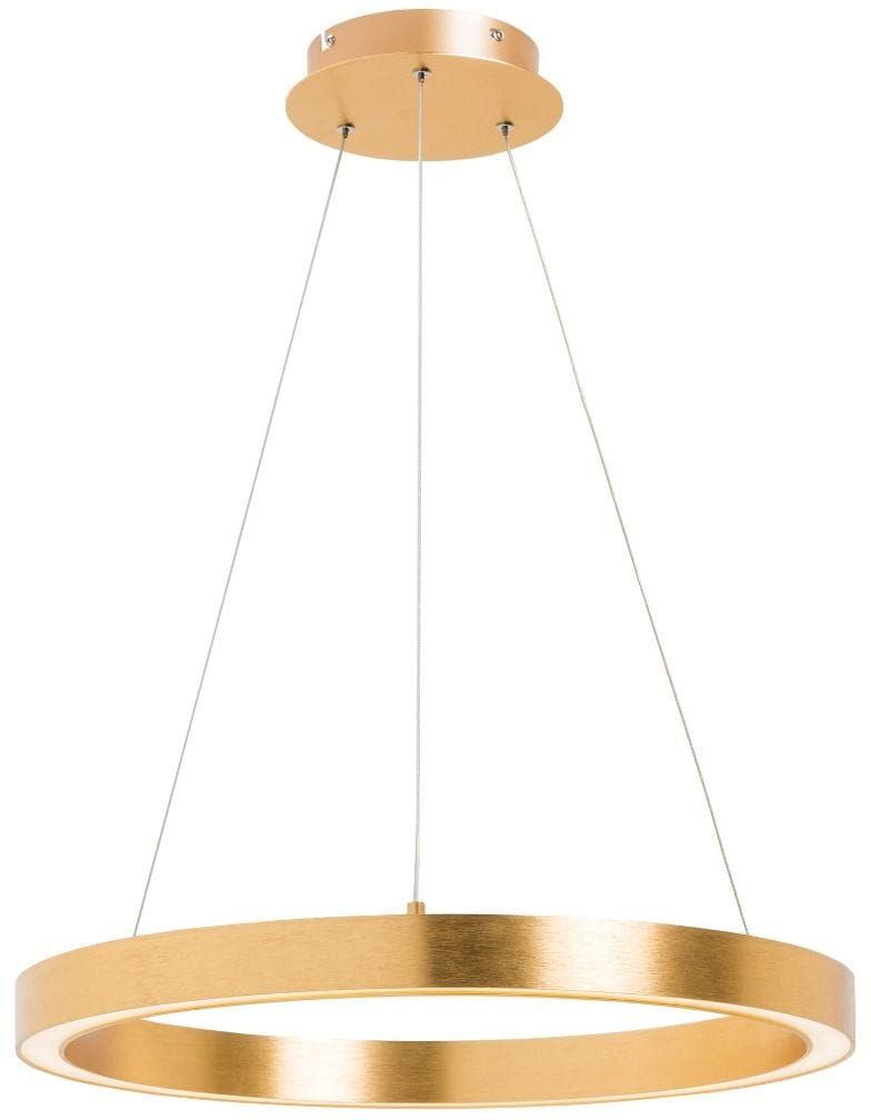 Zuma Line Carlo lampa wisząca 1x50W LED złoty szczotkowany PL200910-600-GD