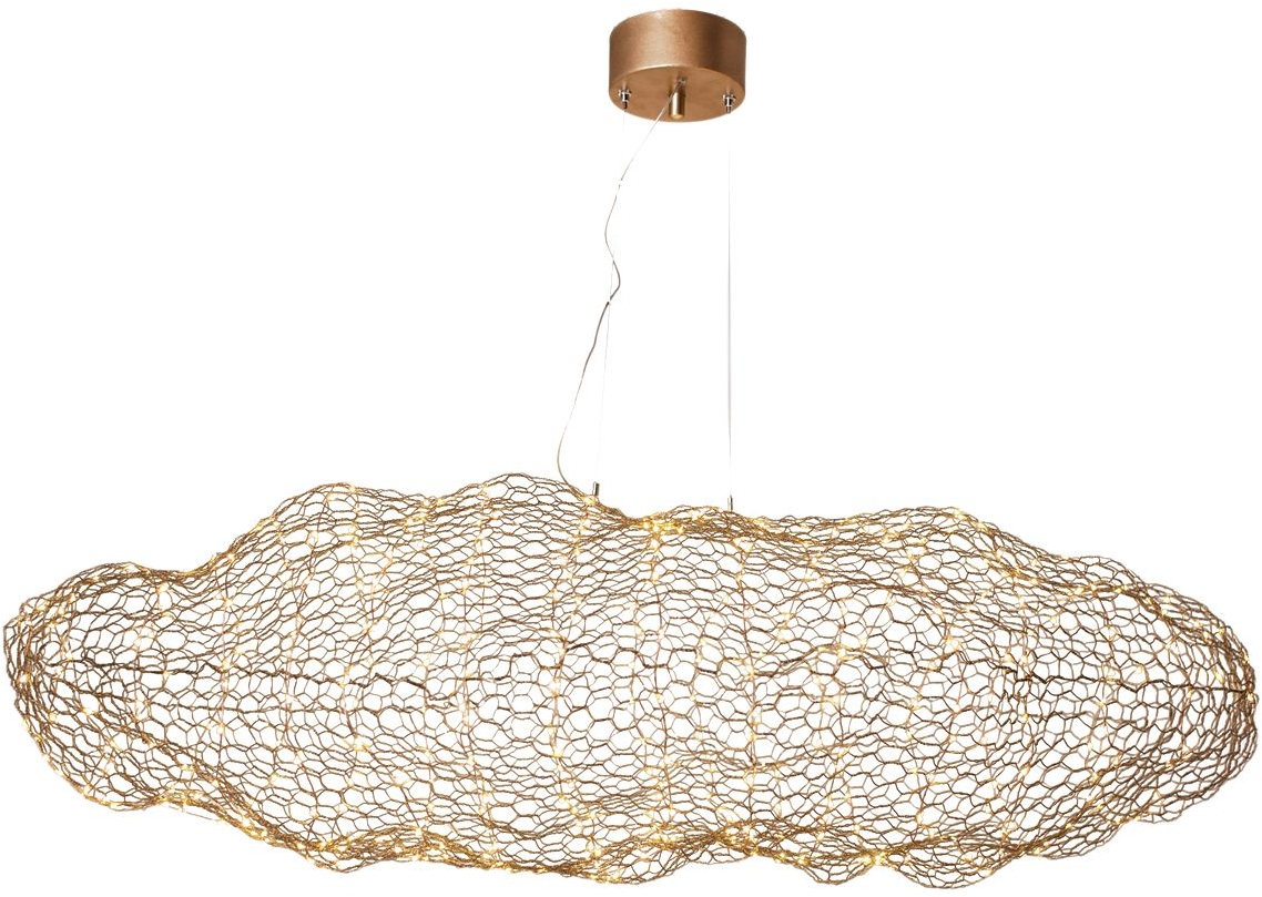 By Rydéns Hayden lampa wisząca 20W LED złota 4201260-6501