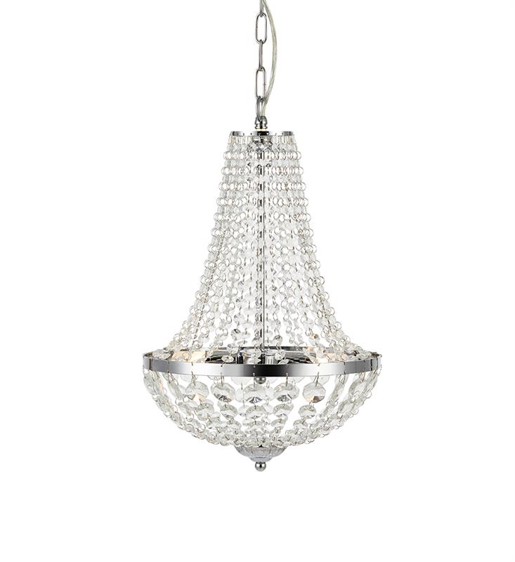 Markslöjd Gränsö lampa wisząca 2x20W chrom/mc 107550
