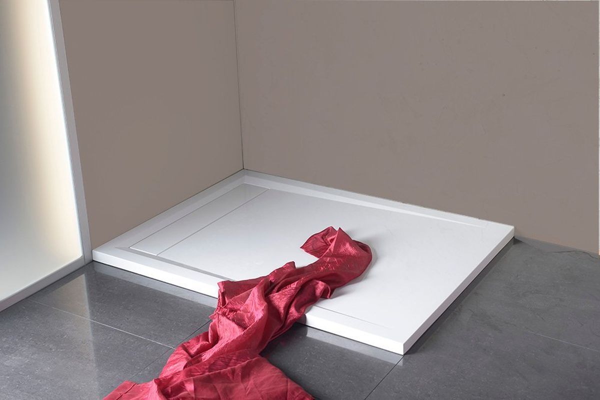 Polysan Varesa brodzik 120x80 cm prostokątny biały 71604