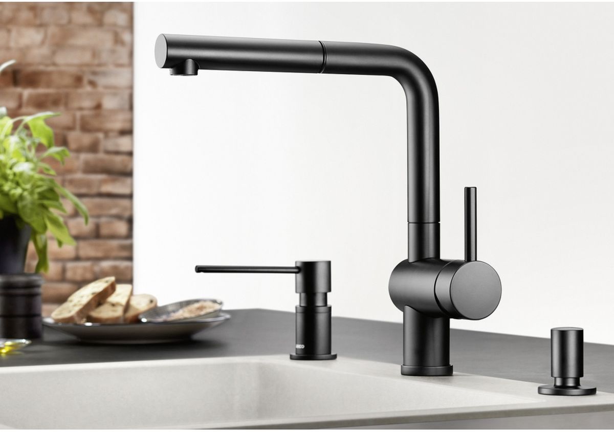 Blanco pokrętło korka automatycznego czarny mat 238688 - Wysyłka w 24h