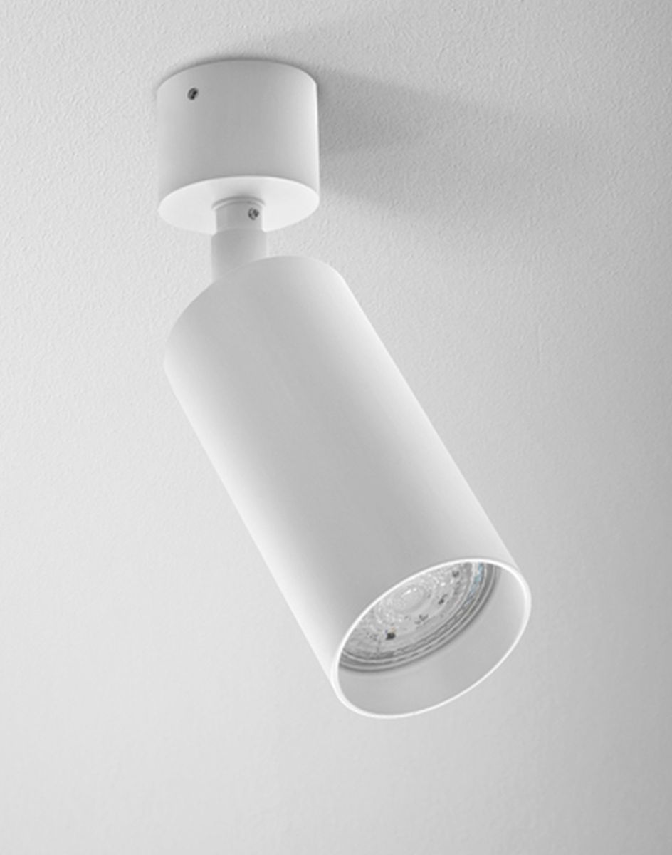 Aqform Pet lampa podsufitowa 1x50W biała struktura 10045-0000-U8-PH-13 - Wysyłka w 24h