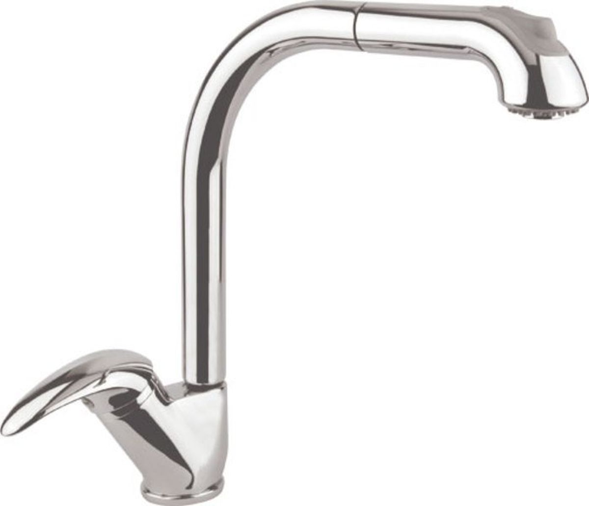 Sapho Axus bateria kuchenna stojąca chrom 1112-72