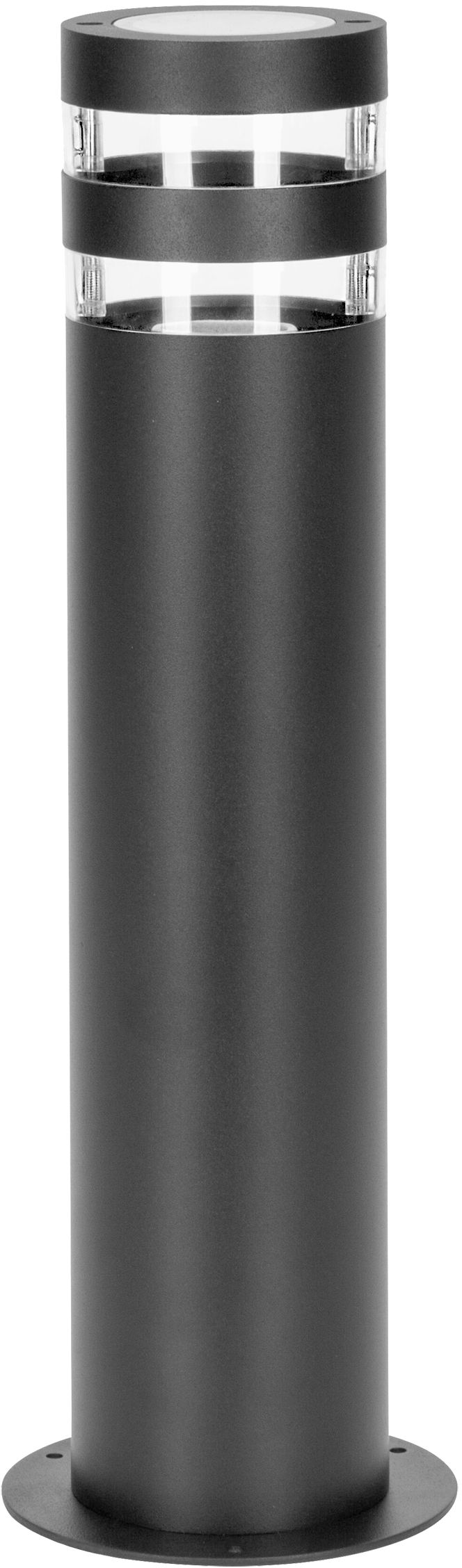 Goldlux Rino lampa stojąca zewnętrzna 1x12 W czarna 324009