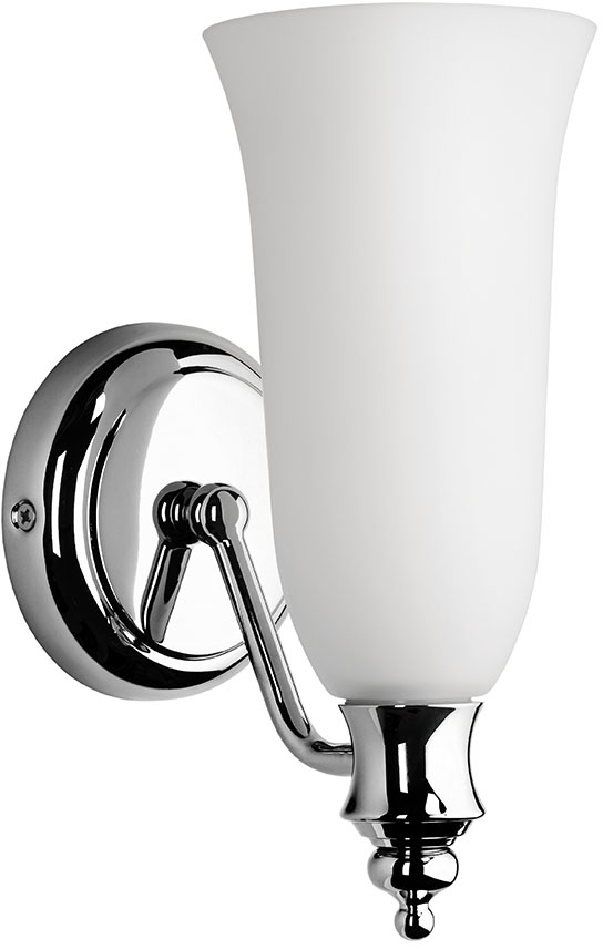 Orlicki Design Como kinkiet 1x7W chrom/mleczny opal OR81510