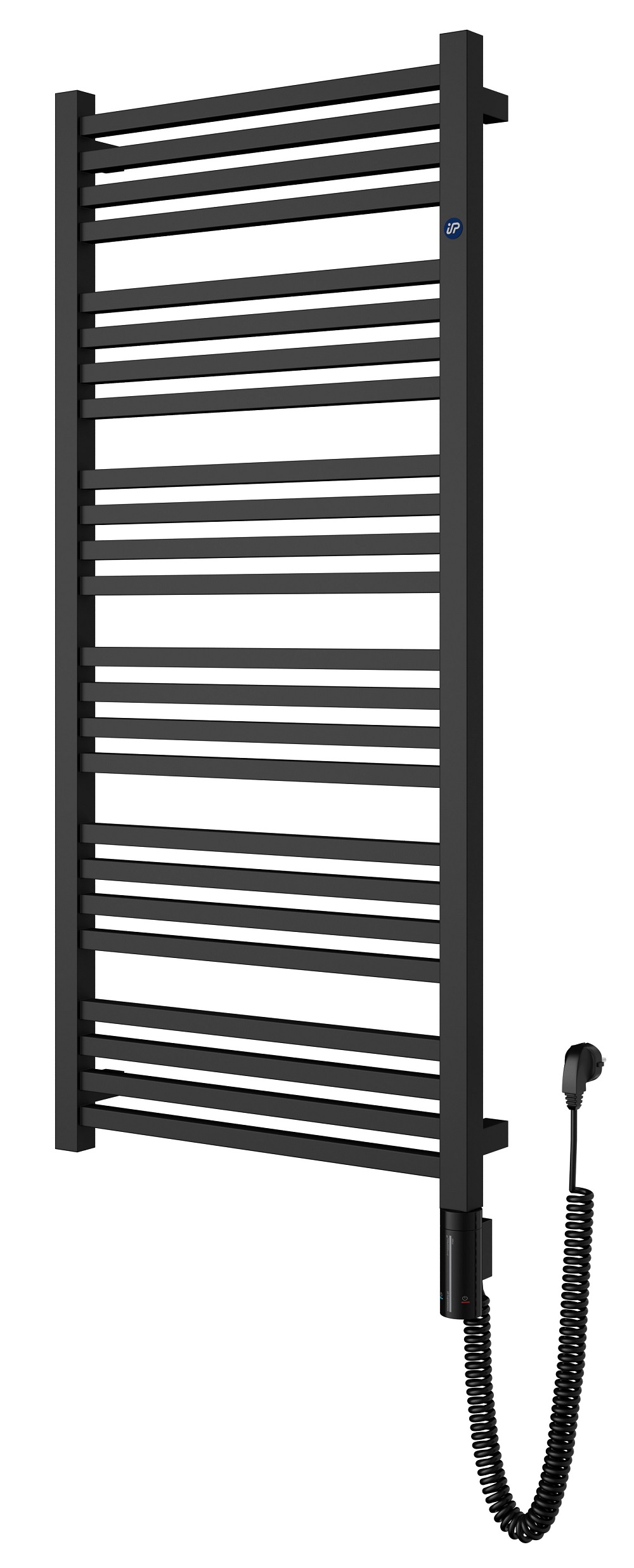Instal Projekt Stick Electro grzejnik elektryczny 185x50 cm czarny/black swan STIE-50/190C75+GH-09C2