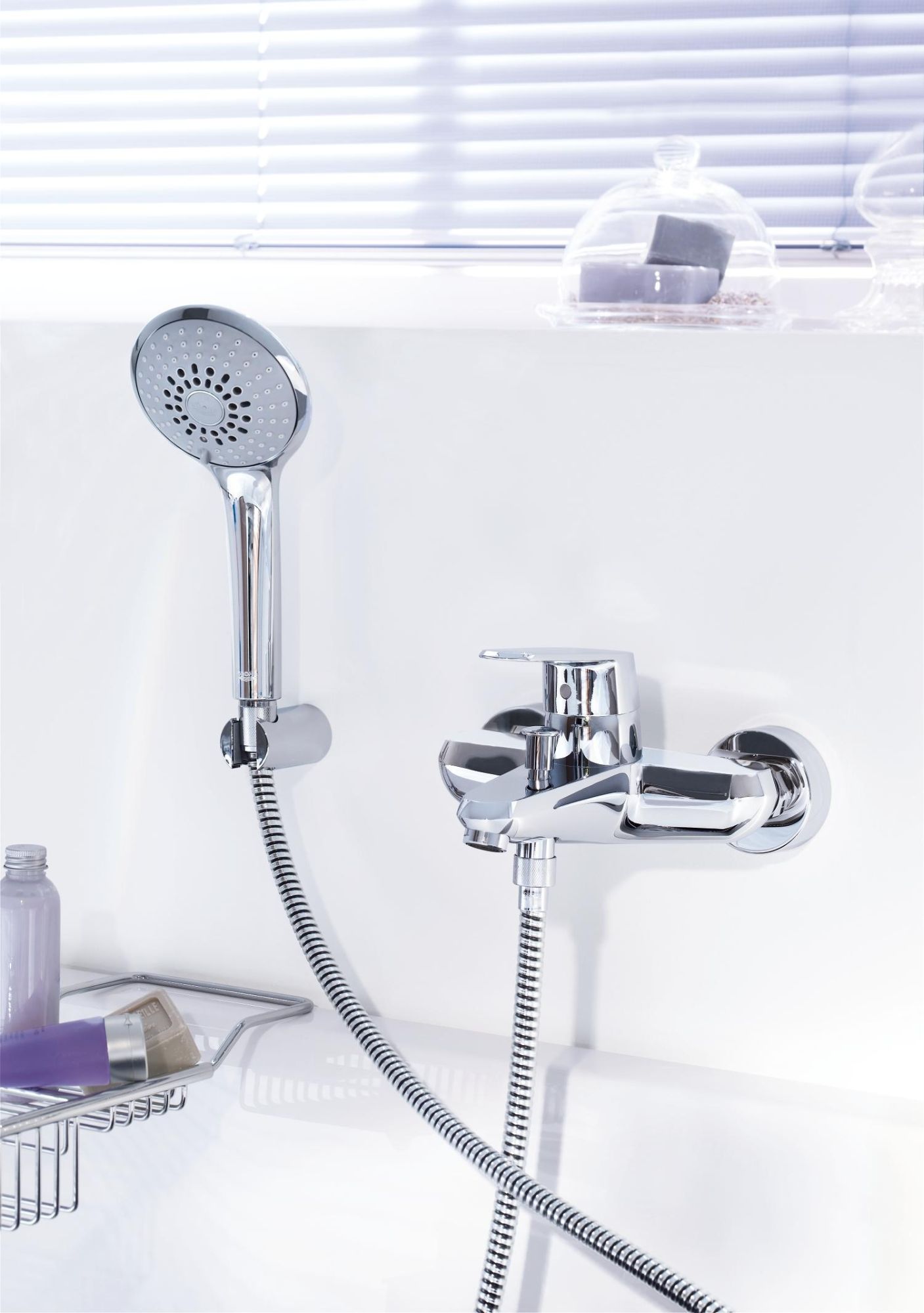 Grohe Eurodisc Cosmopolitan bateria wannowo-prysznicowa ścienna chrom 33395002 - Wysyłka w 24h