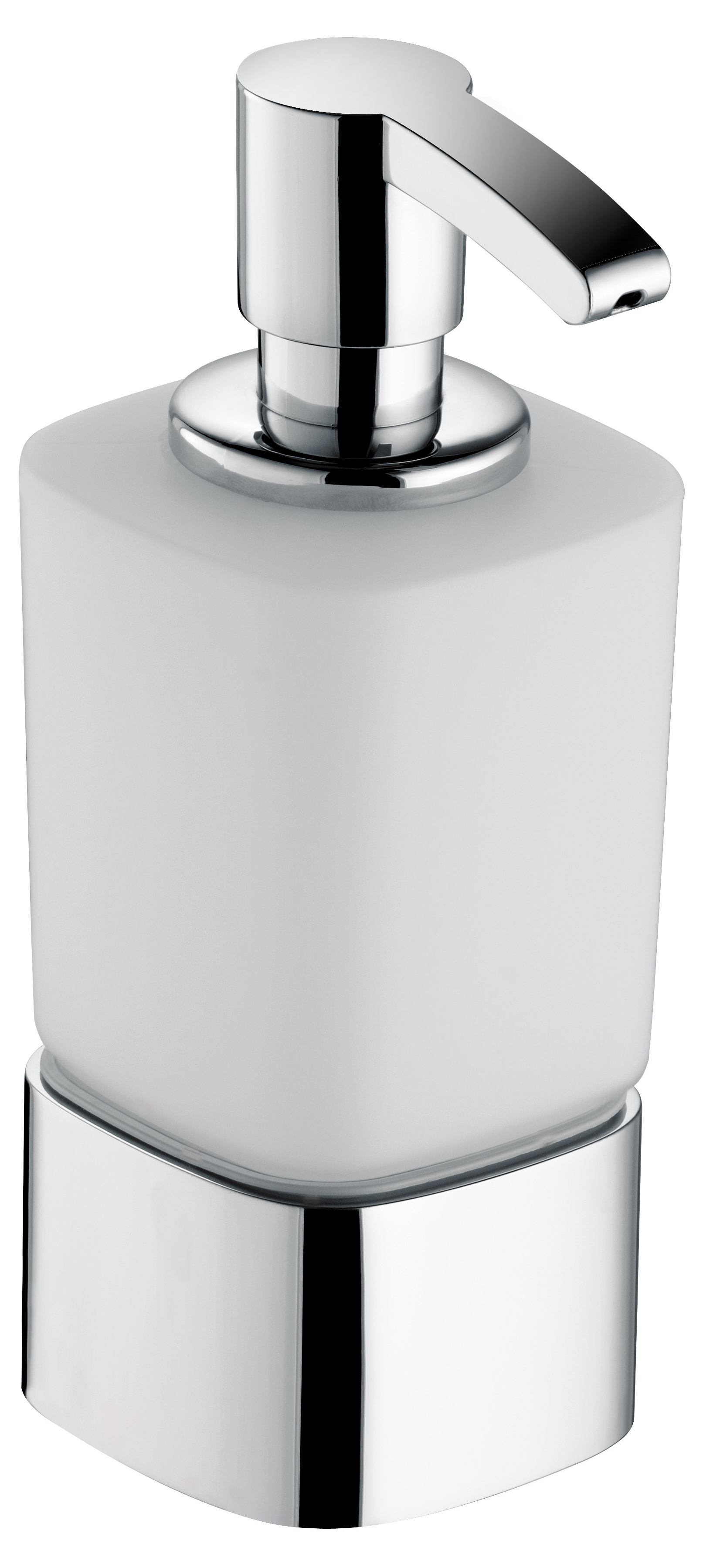 Keuco Elegance dozownik do mydła 220 ml stojący szkło/chrom 11653019001